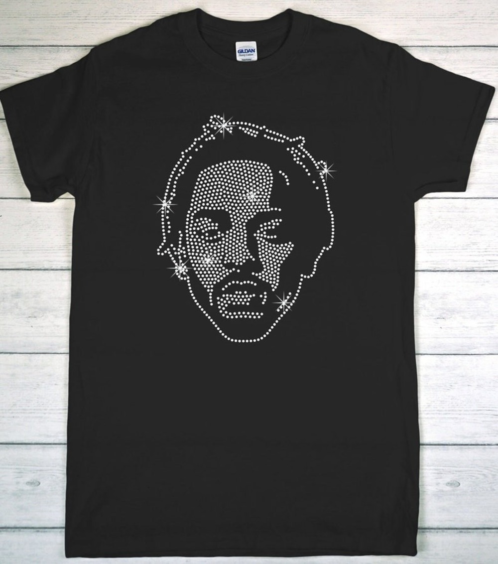 Legendary Rhinestone Tribute T-Shirt Hip-Hop Icon Shirt